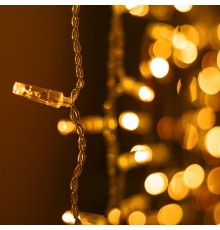 Светодиодная гирлянда ARD-CURTAIN-CLASSIC-2000x1500-CLEAR-360LED Yellow (230V, 60W)  024850  Arlight