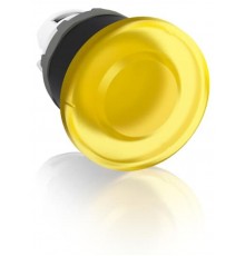 Кнопка MPM1-11Y ГРИБОК желтая (только корпус) без фиксации с подсветкой 40мм1SFA611124R1103 ABB
