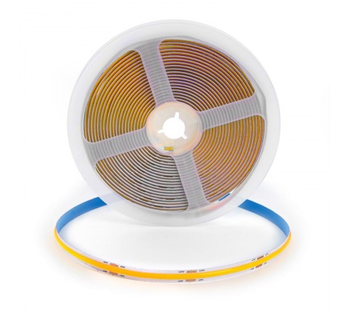 Лента светодиодная 320SMD(2110) 8Вт/м 24V 5000*8*1.8мм IP20, желтый, LS530 FERON  48269  FERON