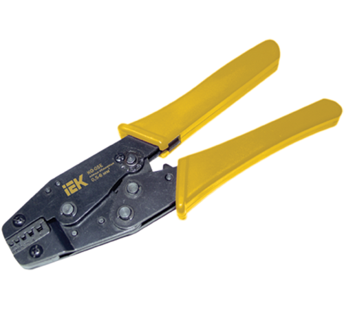Клещи обжимные КО-09 1,0-10мм2 IEK  TKL30-D15-006  IEK 