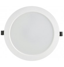 Светильник светодиодный встраиваемый ДВО 1615 белый круг 24Вт 4000К IP20  LDVO0-1615-24-4000-K01   LDVO0-1615-24-4000-K01  IEK