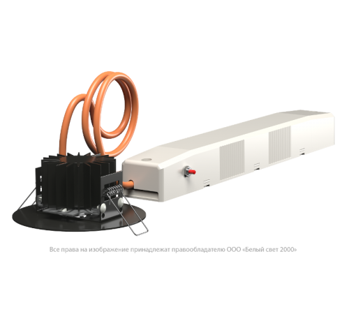 Светильник аварийного освещения BS-RADAR-81-L2-INEXI2 Black  a23642  Белый свет