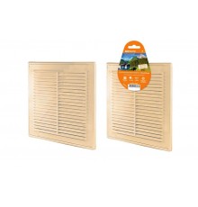 Решетка разъемная с москитной сеткой, 183х253 "ЭКО" (беж.)  SQ1807-0084  TDM