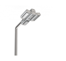 Cветильник cветодиодный ДКУ Cerberus 60Вт 5000К для охранного периметра IP67 сухой контакт RAL7045 V1-S1-70658-40C32-6706050   VARTON