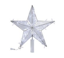 Светодиодная фигура Звезда 100 см, 200 светодиодов, с трубой и подвесом, цвет свечения белый  514-275  NEON-NIGHT