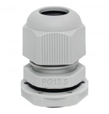 Сальник PG13,5 IP54 (2 шт) d отв. 21 мм / d провод. 6-12 мм PROxima  plc-pg-13.5-2-r  EKF