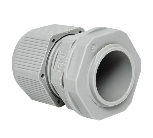 Сальник PG13,5 IP54 (2 шт) d отв. 21 мм / d провод. 6-12 мм PROxima  plc-pg-13.5-2-r  EKF