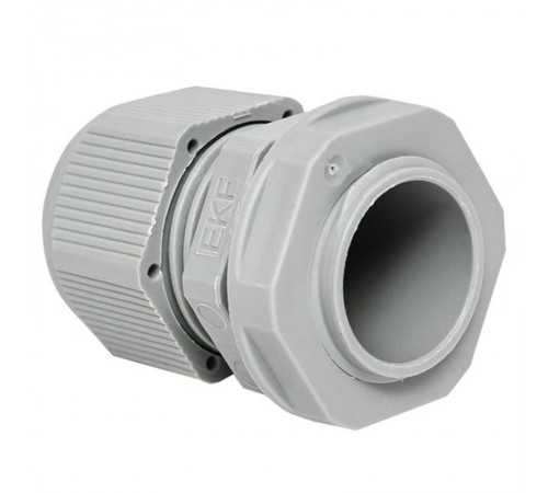 Сальник PG13,5 IP54 (2 шт) d отв. 21 мм / d провод. 6-12 мм PROxima  plc-pg-13.5-2-r  EKF