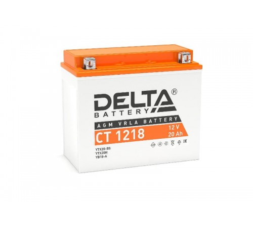 СT 1218 Delta Аккумуляторная батарея  3401010030025  DELTA