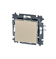 ABB Levit Слоновая кость / белый Выключатель кнопочный 1-кл.  3559H-A91445 17W  2CHH599145A6017  ABB