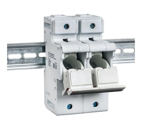 Предохранитель-разъединитель для ПВЦ 22x58 2P (с индикацией)  pr-22-58-2  EKF