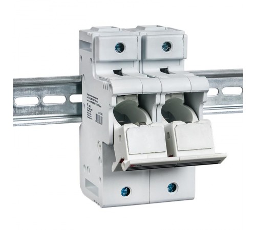 Предохранитель-разъединитель для ПВЦ 22x58 2P (с индикацией)  pr-22-58-2  EKF
