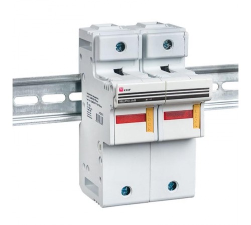 Предохранитель-разъединитель для ПВЦ 22x58 2P (с индикацией)  pr-22-58-2  EKF