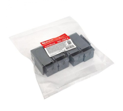 Комплект клеммных крышек (короткие) 8 шт. для рубильников TwinBlock 160-250А tb-cvrshort-8-160-250EKF