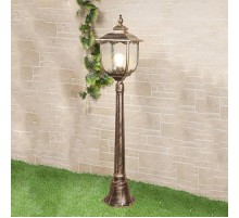 Светильник садово-парковый GLXT-1407F Sculptor F черное золото  a031909  Elektrostandard