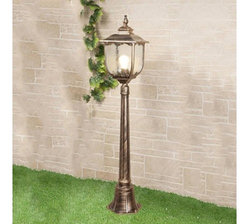 Светильник садово-парковый GLXT-1407F Sculptor F черное золото  a031909  Elektrostandard