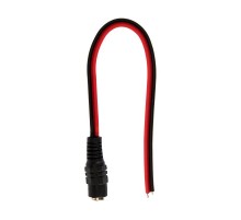 Разъем питания гнездо 2.5х5.5 мм с проводом 20 см  14-0332  REXANT