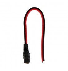 Разъем питания гнездо 2.5х5.5 мм с проводом 20 см  14-0332  REXANT