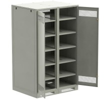 ITK LINEA B Шкаф (пустой) 2000х1200мм дверь двуст. мет. сер.  LB35-20H29-2M  ITK