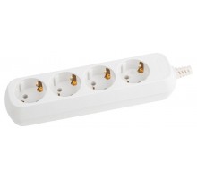 KX-4e ЭРА Колодка 4гн, зазeмл (20/960)  Б0028340  ЭРА