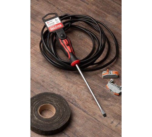 Отвертка Master SL6.5x150 мм EKF Basicsl-6.5-150-masEKF