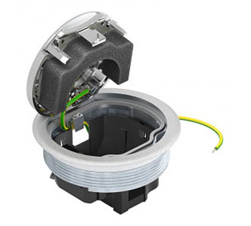 Лючок GESRC2 (пустой, хромированный) (GESRC2)  7405595  OBO Bettermann