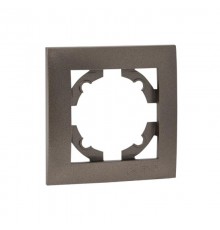 Валенсия Рамка 1-местная графит EKF   EWM-G-301-60   EKF