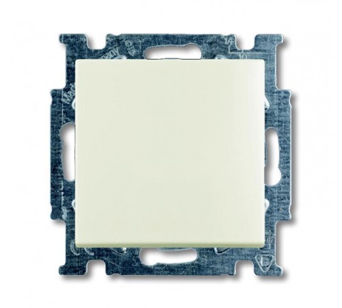 ABB Basic 55 Шале (белый) Переключатель 1-клавишный  1012-0-2189   2CKA001012A2189  ABB