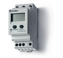 Универсальное контрольное реле тока для 1-фазных сетей AC/DC; пониженый/повышенный ток  715182301021PAS  Finder