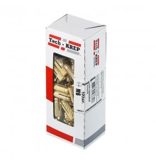 Анкер забиваемый латунный М6 (100 шт) - коробка ( 0,440 кг)  140598  Tech-KREP