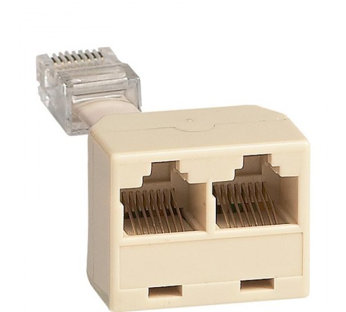 Удвоитель RJ 45 048868L  048868  Legrand