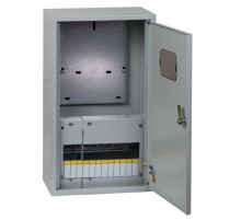 Щит учетно-распределительный навесной ЩРУН 3/18 с окном (ВхШхГ) 500х400х160мм IP31 PROxima  mb23-3/18  EKF