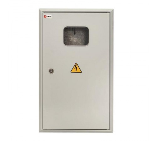 Щит учетно-распределительный навесной ЩРУН 3/9 с окном (ВхШхГ) 500х300х160мм IP31 PROxima  mb23-3/9  EKF