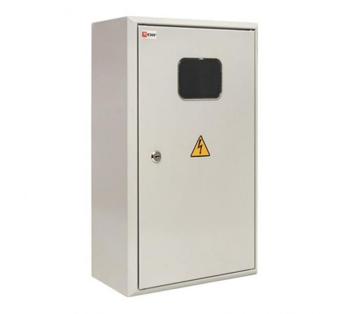 Щит учетно-распределительный навесной ЩРУН 3/9 с окном (ВхШхГ) 500х300х160мм IP31 PROxima  mb23-3/9  EKF