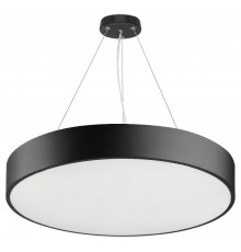 Светильник светодиодный Geometria Ring SPO-131-B-40K-045 45Вт 4000К 4000Лм IP40 600*600*80 черный подвесной ЛТ  Б0058899  ЭРА