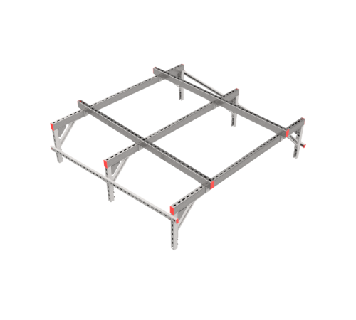 Опорная конструкция для установки оборудования TECHNORAPTOR 1800х1800  KM-TR-SSEI-1800-1800  КМ - профиль