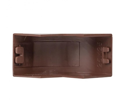 Угол внешний (25х25) (4 шт) Plast EKF PROxima  под темное деревоobd-25-25x4EKF