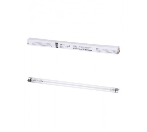 Лампа люминесцентная ультрафиолетовая UVC 15 Вт, T8/G13, безозоновая  SQ0355-0037  TDM