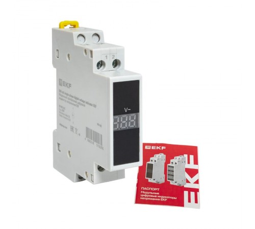 Индикатор напряжения модульный однофазный цифровой VDI-G31EKF