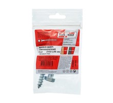 Болт DIN 571 сантехнический оцинк 10х90 (2 шт) - пакет ( 0,092 кг)  103884  Tech-KREP