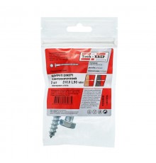 Болт DIN 571 сантехнический оцинк 10х90 (2 шт) - пакет ( 0,092 кг)  103884  Tech-KREP