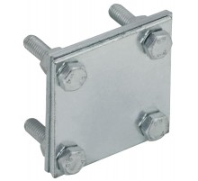 Заж. крес. с раз. пол.-пол. 30мм оц. сталь HDZ  ZCC68-14-1-30  IEK