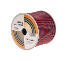 Кабель акустический, 2х1.50 мм, красно-черный, 100 м.  01-6106-6  PROCONNECT