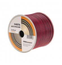 Кабель акустический, 2х1.50 мм, красно-черный, 100 м.  01-6106-6  PROCONNECT