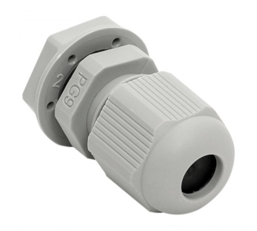 Сальник PG9 IP54 (20 шт) d отв. 15 мм / d провод. 4-8 мм PROxima  plc-pg-9-r  EKF