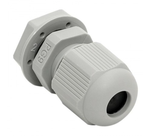 Сальник PG9 IP54 (20 шт) d отв. 15 мм / d провод. 4-8 мм PROxima  plc-pg-9-r  EKF