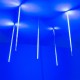 Светодиодная гирлянда ARD-ICEFALL-CLASSIC-D12-500-5PCS-CLEAR-72LED-LIVE BLUE (230V, 6W)  026047  Arlight