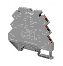 Преобразователь сигнала DSI, 6,2 мм 1 вход 0...10 В, 1 выход 0...20 мА  DSI-S-A2113  DKC