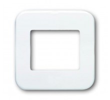 Плата центральная (накладка) для мех. бесконтактного выкл. 6406 U, серия Busch-Duro 2000 SI, цвет альп. белый  6470-0-0002   2CKA006470A0002  ABB