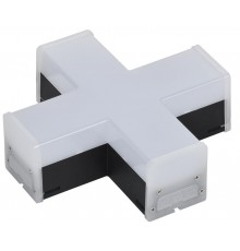 Светильник LED X-образн. 1010 12Вт 6500К 180х180мм чер. IEK  LT-LDCK-X-1010-12-65-K02  IEK